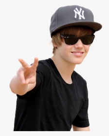 Justin Bieber Png Clipart - Ray Ban Wayfarer Justin Bieber, Transparent Png, Free Download