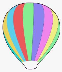 Hot Air Ballon Svg Clip Arts - Template Seuss Hot Air Balloon, HD Png Download, Free Download