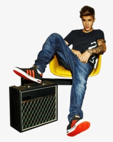 Guitar Amp Justin Bieber - Justin Bieber Sits Png, Transparent Png, Free Download