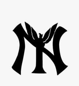 Ny Is Variance Of The New York Yankees Logo But With - Logos And Uniforms Of The New York Yankees, HD Png Download, Free Download