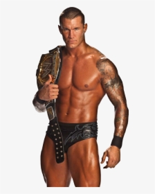 Tr Gg Randy Orton Youngest World Heavyweight Champion - Wwe Randy Orton Wwe Champion Png, Transparent Png, Free Download