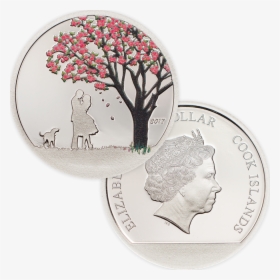 Cherry Blossom Coin, HD Png Download, Free Download