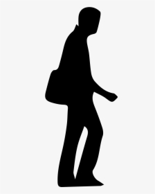 Man Walking Right - Man Walking To The Right, HD Png Download, Free Download