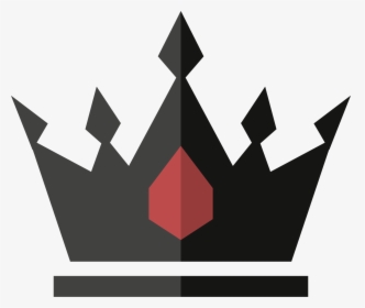 Black Crown Icon - Red And Black Crown, HD Png Download, Free Download