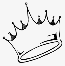 Thug Life Crown Png Pic - Easy Crown Drawing, Transparent Png, Free Download