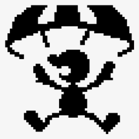Mr Game And Watch Parachute, HD Png Download, Free Download