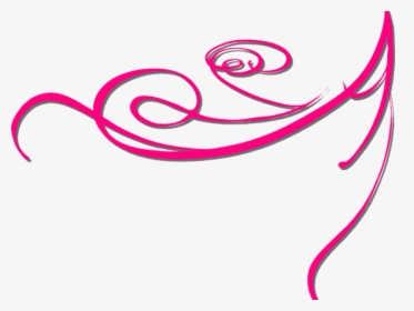 Decorations Clipart Pink Swirl, HD Png Download, Free Download