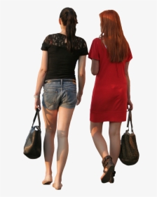 Transparent People Walking Away Png - Standing People Women Png, Png Download, Free Download