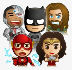 Stickers Messages Sticker-9 - Justice League Movie Sticker, HD Png Download, Free Download