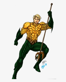 Vector Black And White Download King Of Atlantis By - Aquaman New 52 Png, Transparent Png, Free Download