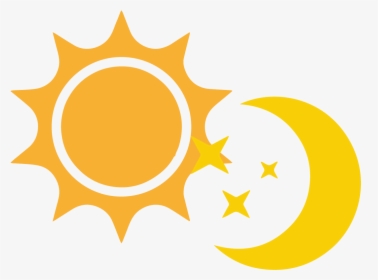 Sun And Moon Clipart, HD Png Download, Free Download