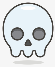 File - 089-skull - Svg - Emoji Tengkorak, HD Png Download, Free Download