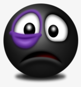 #mq #black #eyes #eye #blackeye #emojis #emoji - Black Eye Emoji, HD Png Download, Free Download