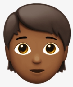 A Young Genderless Emoji - Non Binary Emoji, HD Png Download, Free Download