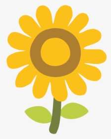 Transparent Sunflower Clipart - Transparent Sunflower Cute Png, Png Download, Free Download