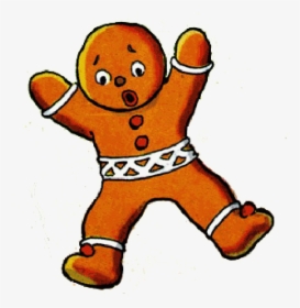 Christmas Gingerbread Man Clipart At Getdrawings, HD Png Download, Free Download