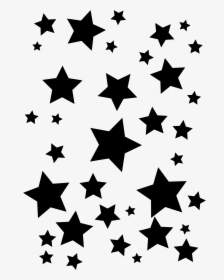 Black Star Png - Black And White Stars, Transparent Png, Free Download