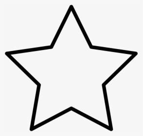 Black Star Png Image - Star Clipart Black And White, Transparent Png, Free Download