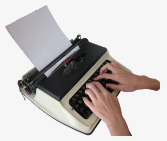 #typewriter #typing #hands - Machine, HD Png Download, Free Download
