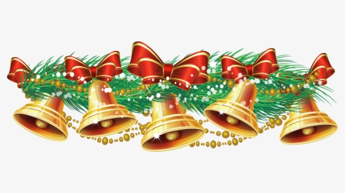 Graphic Transparent Stock Free Christmas Bell Clipart - Christmas Bell Gold Background Png, Png Download, Free Download