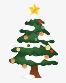 Christmas Tree Clip Art - Christmas Decoration Clipart Vector, HD Png Download, Free Download