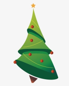 Vector Tree Christmas Cartoon Download Free Image Clipart - Christmas Vector Clipart Png Free, Transparent Png, Free Download