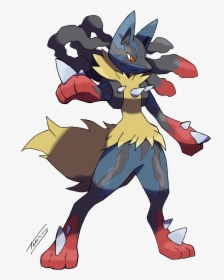 Pokemon Mega Lucario Png, Transparent Png, Free Download