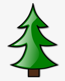 Conifer Evergreen Fir Tree Free Picture - Cartoon Christmas Tree Png, Transparent Png, Free Download