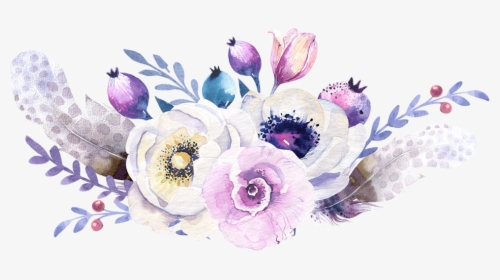 Image Result For Mothers Day - Purple Roses Watercolor, HD Png Download, Free Download
