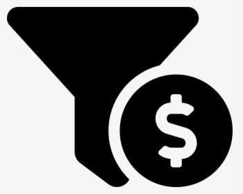 Funnel Dollar Icon, HD Png Download, Free Download