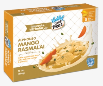 Mango Rasmalai - Vadilal Milk Cake, HD Png Download, Free Download
