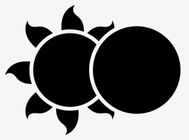 Eclipse - Moon And Sun Vector, HD Png Download, Free Download