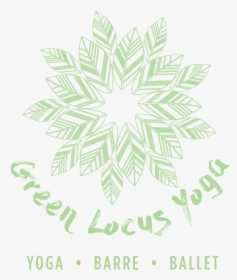 Green Locus Yoga - Illustration, HD Png Download, Free Download