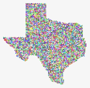 Texas, State, Usa, United States, America, Hexagonal - Transparent Texas Clipart Background, HD Png Download, Free Download