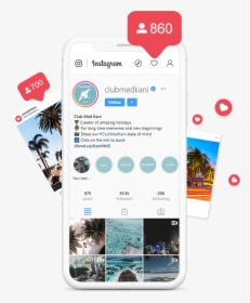 An Example Of How Socialfollow Helps Increase Your - Instagram, HD Png Download, Free Download