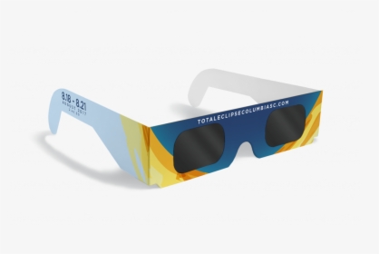 Solar Eclipse Viewing Glasses Graphic Designed By Cait - Eclipse Glasses Png, Transparent Png, Free Download