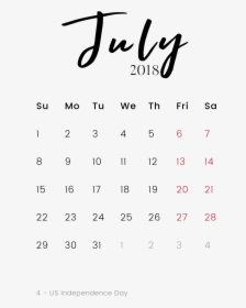 July Calendar Please - July Calendar Transparent, HD Png Download, Free Download