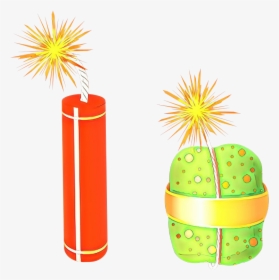 Clip Art Portable Network Graphics Firecracker Vector - Diwali Cracker Images Png, Transparent Png, Free Download