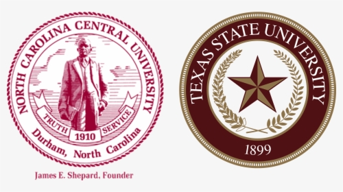 Texas State University, San Marcos-north Carolina Central - Nccu Seal, HD Png Download, Free Download
