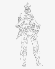 Fortnite Coloring Pages Ravage, HD Png Download, Free Download