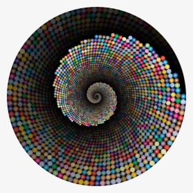 Plate,art,colorfulness - Swirling Circles, HD Png Download, Free Download