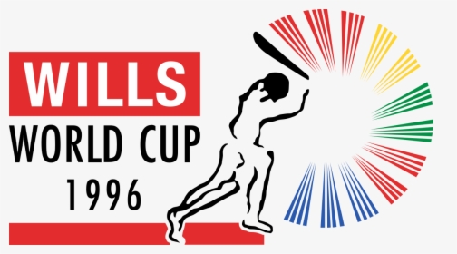1996 Cricket World Cup - Pilcom Wills Cricket Logo, HD Png Download, Free Download