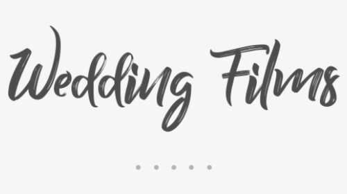 Wedding Films Text - Calligraphy, HD Png Download, Free Download