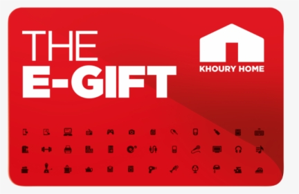 Khoury Home Online E-gift Card - Khoury Home, HD Png Download, Free Download