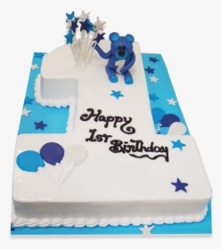 Boy 1st Birthday Cake Png, Transparent Png, Free Download