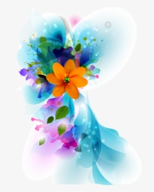 Color, Flower, Encapsulated Postscript, Computer Wallpaper, - Colorful Flower Vector Png, Transparent Png, Free Download