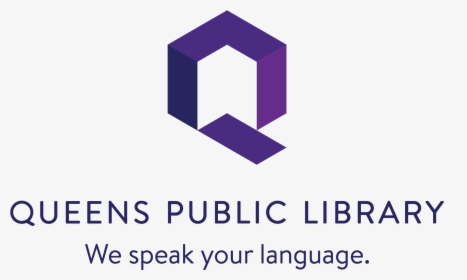 Qpl Logo Rgb Purple Centeredtag - Queens Library Logo Png, Transparent Png, Free Download