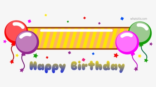 Heart Touching Birthday Wishes For Best Friend In English - Transparent Happy Birthday Banner, HD Png Download, Free Download