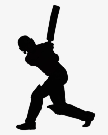 Cricket Batsman Vector Png, Transparent Png, Free Download
