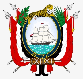 Png Transparent Library Guayana Constructed Worlds - South America Coat Of Arms, Png Download, Free Download